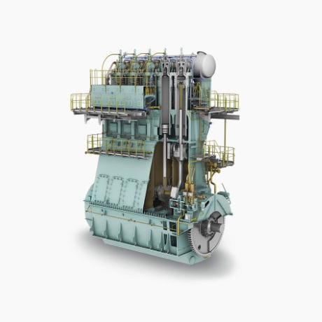 Motore diesel - RT-flex50DF - Hyundai Heavy Industries-Marine Engine - a 6 cilindri / a 8 cilindri / a 5 cilindri