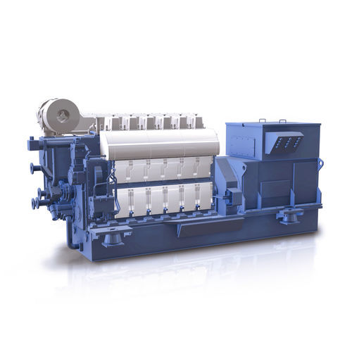 Motore diesel - H17/28U(E) series - Hyundai Heavy Industries-Marine Engine - a 6 cilindri / per gruppo elettrogeno / per applicazioni marine