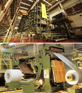 Linea di galvanizzazione - Hyundai Heavy Industries-Robotics System