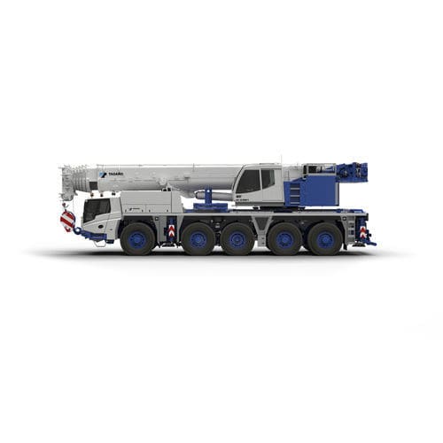 Gru montata su camion - AC 5.120-1 - TADANO FAUN - con braccio / fuoristrada / di sollevamento