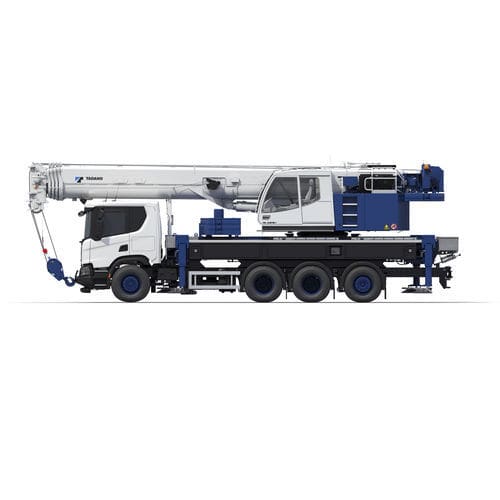 Gru montata su camion - HK 4.070-1 - TADANO FAUN - con braccio / telescopica / per cantiere