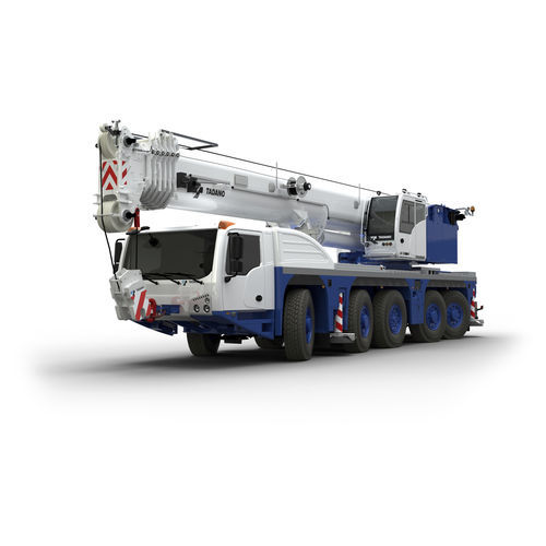 Gru montata su camion - AC 5.160-1 - TADANO FAUN - con braccio / fuoristrada / per subappalto