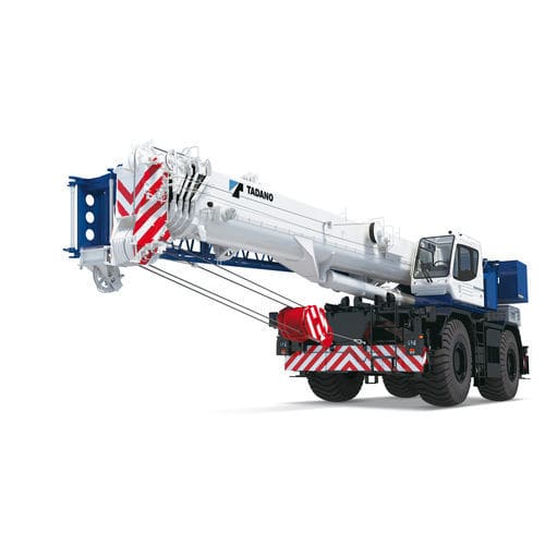 Gru semovente - GR-900EX-4 - TADANO FAUN - con braccio / telescopica / per terreno accidentato