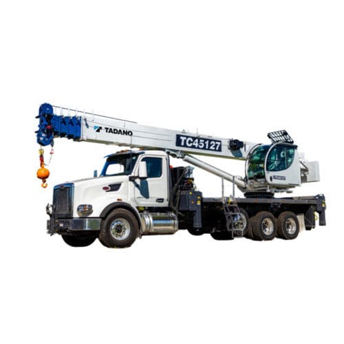 Gru montata su camion - TC4 series - TADANO FAUN - telescopica / per cantiere / di sollevamento