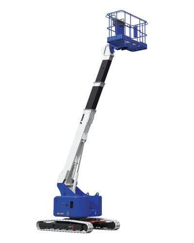Piattaforma telescopica articolata cingolata - AS-32C - TADANO FAUN - cingolata / con motore diesel / per interno