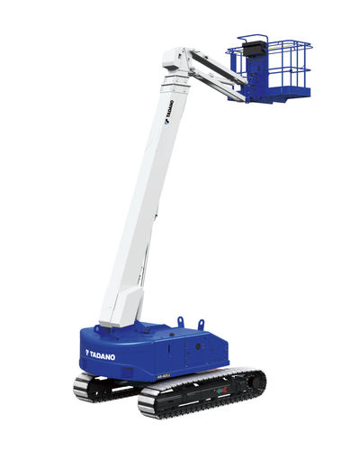 Piattaforma telescopica cingolata - AS-42CJ - TADANO FAUN - cingolata / con motore diesel / per interno