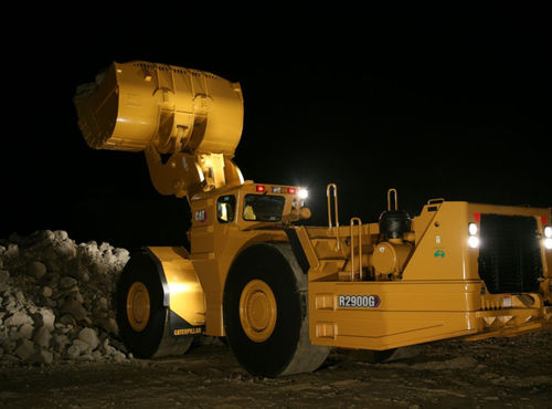 Pala su ruote - R2900G - Caterpillar Global Mining - articolata / compatta / per miniera sotterranea
