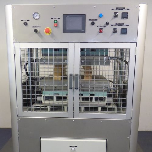 Pressa pneumatica - Presse pneumatique 30T  - Isojet Equipments - di formatura RTM / da laboratorio / a caldo