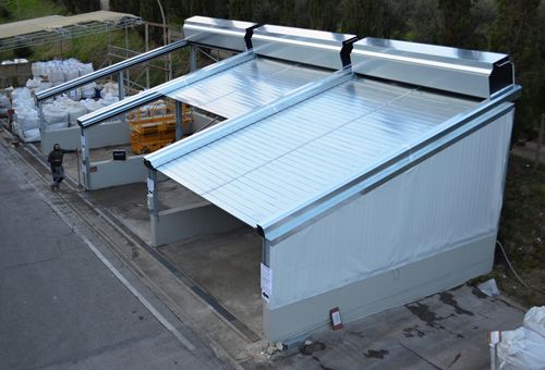 Struttura temporanea per tettoia provvisoria - B.M.P. srl