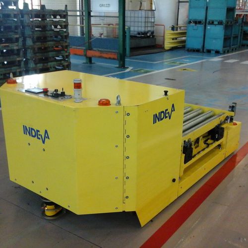 AGV per movimentazione - Scaglia Indeva - elettrico / a navigazione magnetica