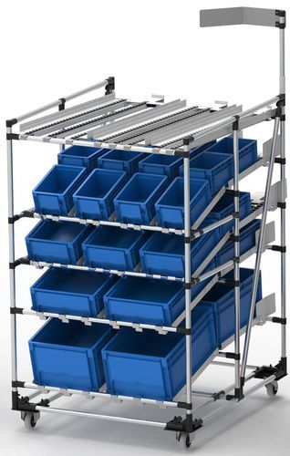 Scaffalatura picking - Scaglia Indeva - con ripiani / mobile / modulare