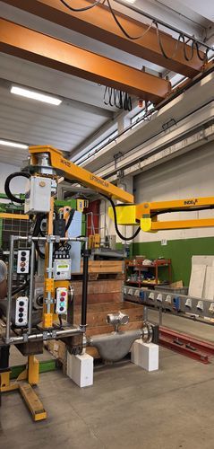 Manipolatore con controllo elettronico - Liftronic&reg; Air - Scaglia Indeva - elettrico / con presa / di posizionamento