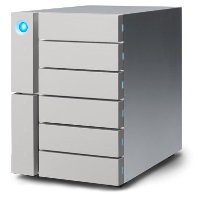 Sistema di archiviazione dati ultra rapido - 6big Thunderbolt 3 - LACIE
