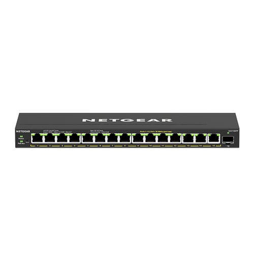 Switch Ethernet gestibile - GS316EPP - NETGEAR - 5 porte / Ethernet gigabit / a parete
