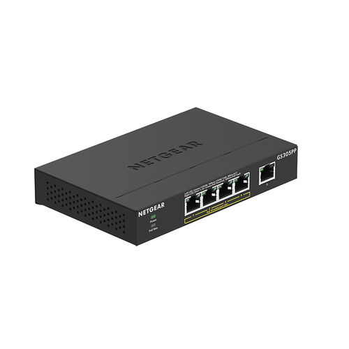 Switch Ethernet non gestibile - GS305PP - NETGEAR - 8 porte / gigabit / con connessione wirelss