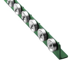 Canalina in acciaio - FR1 series - ashland conveyor - a rotelle