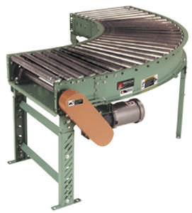 Trasportatore a rulli motorizzati - 138LRC - roach conveyor - orizzontale / curvo / da trasporto