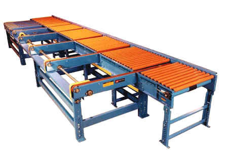 Trasportatore a catena - roach conveyor - orizzontale / di trasferimento / per pallet