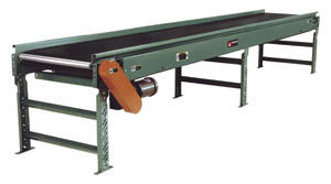 Trasportatore a nastro - roach conveyor - orizzontale / a canale / da trasporto