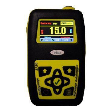 Misuratore di spessore con registratore di dati - Multigauge® 5750 - Tritex NDT - per metallo / per materie plastiche / portatile