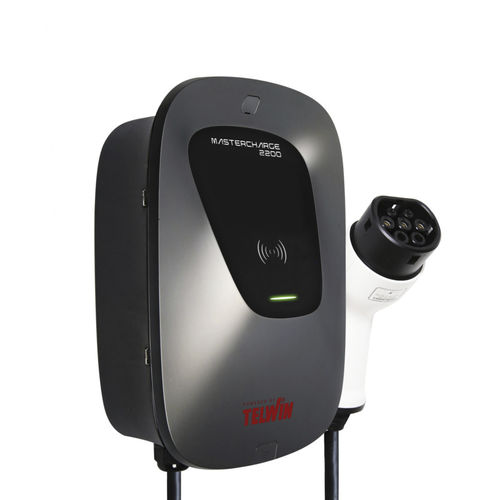 Stazione di ricarica per veicolo elettrico - MASTERCHARGE 2200 CONNECT - TELWIN - AC / per esterni / con 1 cavo di carica