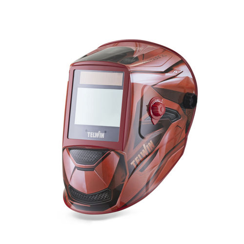 Maschera di saldatura auto-oscuranti - VANTAGE RED XL - TELWIN - automatica / ad arco / MIG