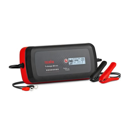 Caricatore avviatore di batteria per moto - T-CHARGE 20 EVO - TELWIN - per camion / per automobile / per barca