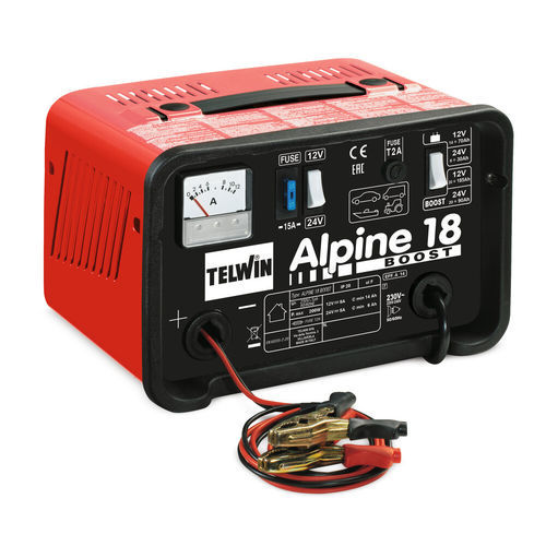 Caricabatteria per automobile - ALPINE 18 BOOST - TELWIN - portatile / ad elettrolita liquido / monofase