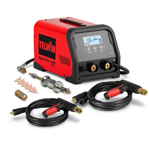 Sistema di riparazione per carrozzeria spotter - DIGITAL PULLER 5500 DUO - TELWIN - con saldatrice