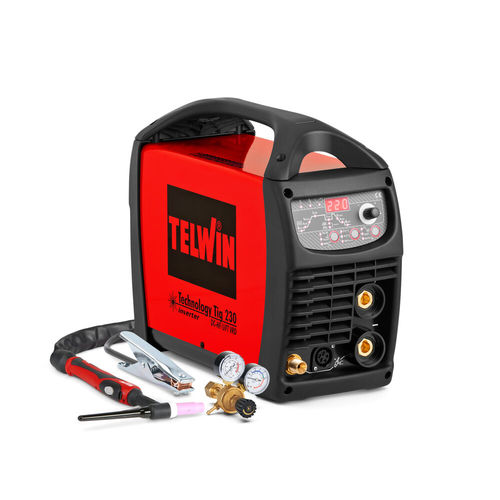 Macchina saldatrice TIG - TECHNOLOGY TIG 230 DC + ACC - TELWIN - ad arco / ad impulso / MMA