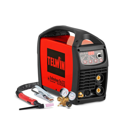 Macchina saldatrice TIG - TECHNOLOGY TIG 222 AC/DC + ACC - TELWIN - ad arco / ad impulso / MMA