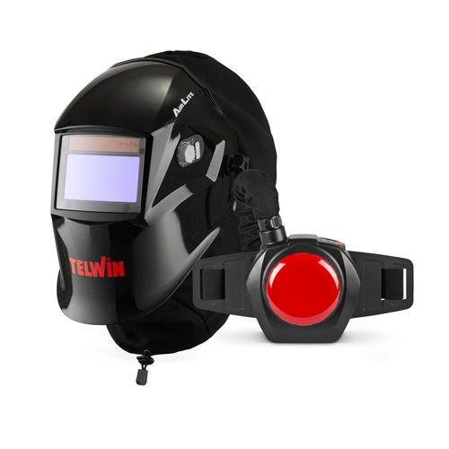Maschera di saldatura automatica - AIRLITE PAPR - TELWIN - con respiratore / TIG / MMA
