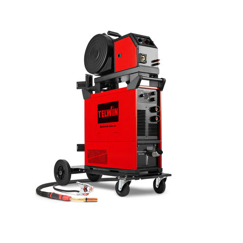 Saldatrice MMA - SUPERMIG 600i XD PACK AQUA + TROLLEY - TELWIN - TIG / MIG-MAG / a elettrodi