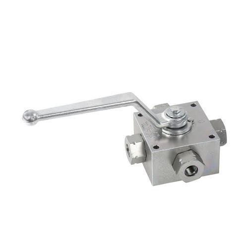 Valvola a sfera - TBV-4-G04-0001-M - STAUFF - a leva / idraulica / di controllo