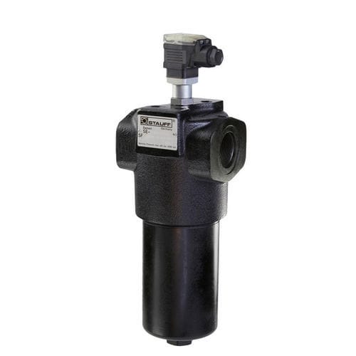 Carter per filtro a cartuccia - SF-045-O-O-B-TH-G20-B-PT024 - STAUFF - per liquido / in acciaio / per applicazioni ad alta pressione