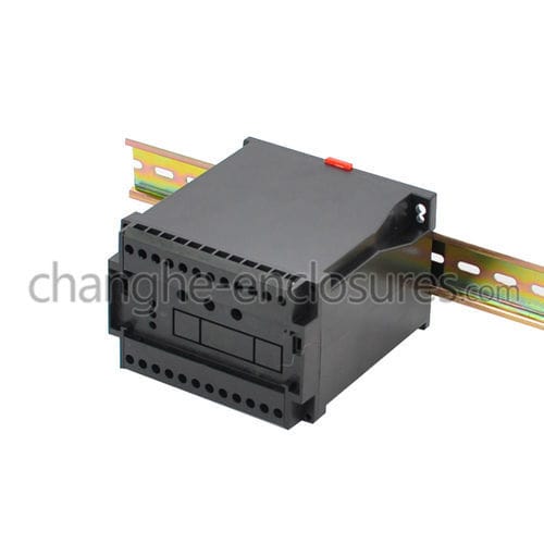 Scatola per guida DIN - 15-41  - CHANGHE - modulare / in ABS / in PA