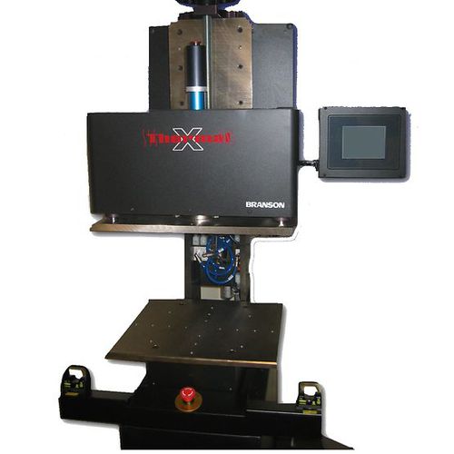 Macchina saldatrice termica - TPM401 - Branson Ultrasonics - a punti / automatica / benchtop