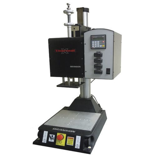 Macchina saldatrice termica - TPX201 - Branson Ultrasonics - a punti / semiautomatica / per metallo