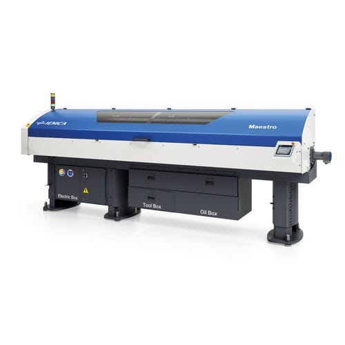 Caricatore di barra automatico - MAESTRO 100 - IEMCA - per barre cilindriche / per barre esagonali / per barre quadre