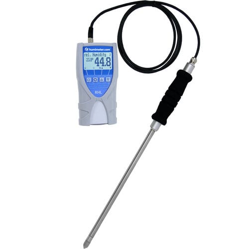 Misuratore di umidità per cereali - RHL - Messtechnik Schaller - con display digitale / portatile / umidità relativa
