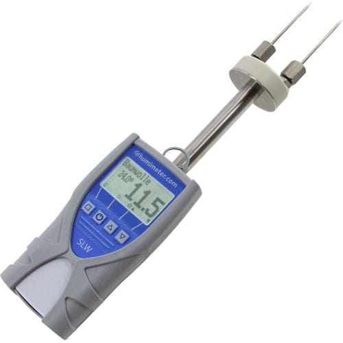 Misuratore di umidità per tessili - SLW - Messtechnik Schaller - ad albero / con display digitale / portatile