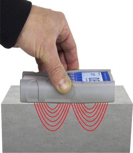 Misuratore di umidità per materiali da costruzione - GF2   - Messtechnik Schaller - infrarosso / con display digitale / portatile