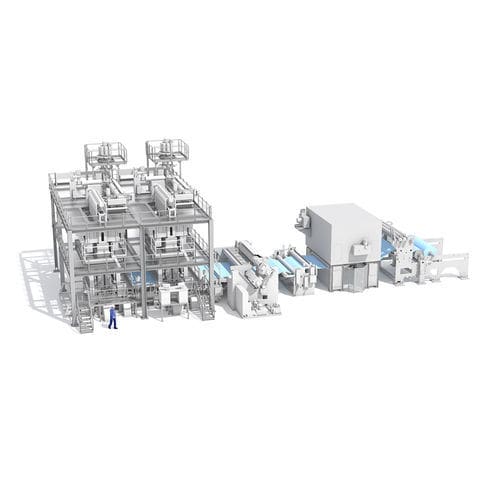 Linea di estrusione per applicazioni mediche - RF Smart Spunbond - Reifenhäuser Extrusion Technology GmbH & Co. KG - film cast / per PP / per PE
