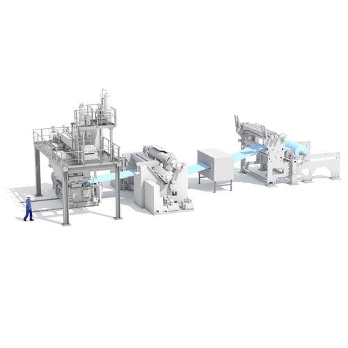 Linea di estrusione per filamenti - RF  - Reifenhäuser Extrusion Technology GmbH & Co. KG - a soffietto / per PP / per PE