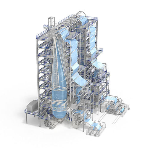 Linea di estrusione multistrato - EVO  - Reifenhäuser Extrusion Technology GmbH & Co. KG - film soffiato / di riciclaggio di materie plastiche / per termoplastici