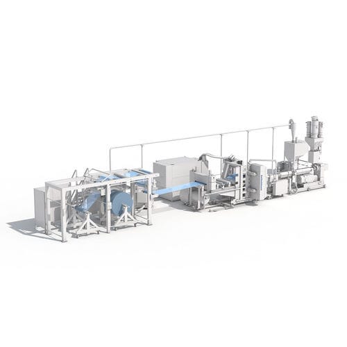 Linea di estrusione film cast - MIREX  - Reifenhäuser Extrusion Technology GmbH & Co. KG - di riciclaggio di materie plastiche / per PP / per PS