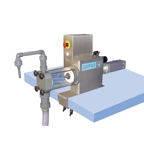 Riempitrice semiautomatica - KAP - GEPAS mbH - multicontenitore / per bottiglie / per secchi