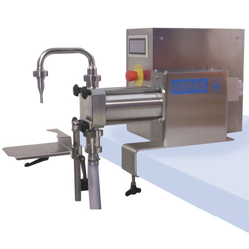 Riempitrice semiautomatica - KAE - GEPAS mbH - per tubi / per bottiglie / per barattoli e vasetti