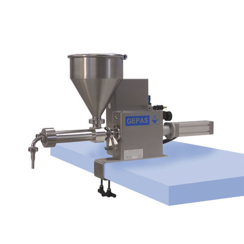 Riempitrice semiautomatica - UAP - GEPAS mbH - per sacchetti / per bottiglie / per secchi