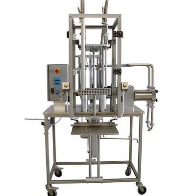 Riempitrice semiautomatica - AST1000-ATEX - GEPAS mbH - per barattoli e vasetti / per bottiglie / per bidone